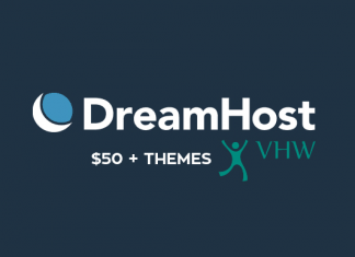 DreamHost – Hosting trong mơ cho WordPress Websites DreamHost giảm 50%