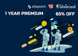 Hosting cao cấp SiteGround giảm giá khủng 65%, free 1 năm SitePoint Premium Hosting cao cấp SiteGround giảm giá khủng