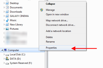 Mở Remote Desktop trên Windows 7
