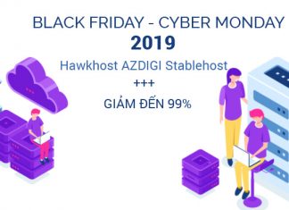 Sắp kết thúc – Hosting Black Friday 2019 – ĐẾN 99% OFF Hosting Black Friday 2019 - Giảm đến 99%