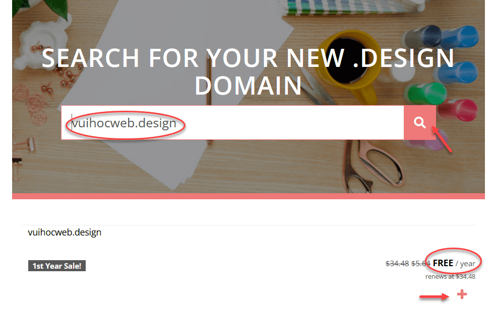 Free domain - Tên miền free mới nhất
