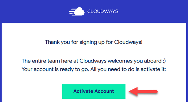 Xác thực email Cloudways